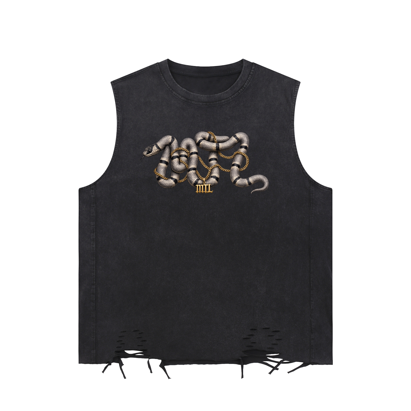 Serpent Tank Top Dechirer