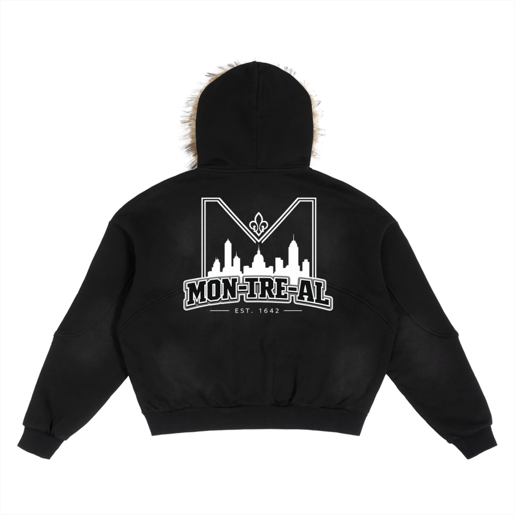 Hoodie Capuchon Fourrure