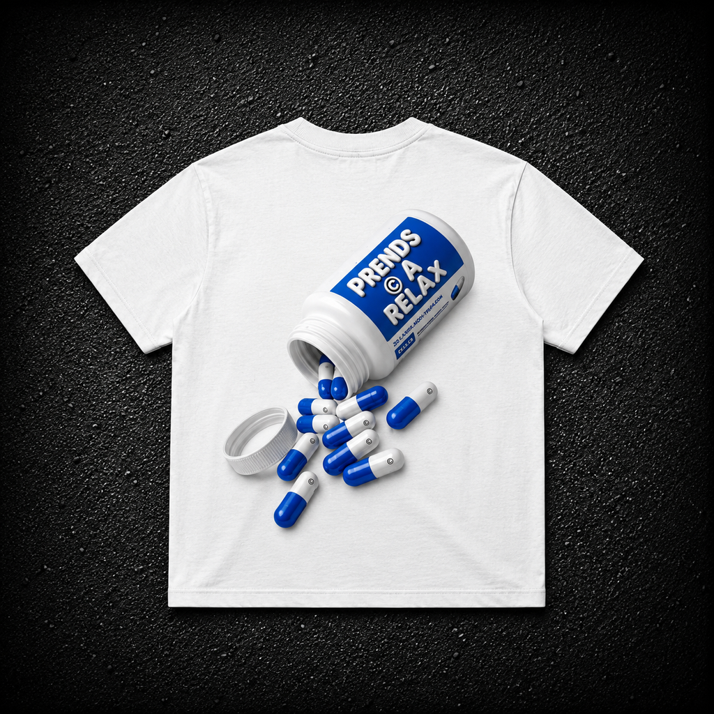 T-SHIRT "PREND CA RELAX"